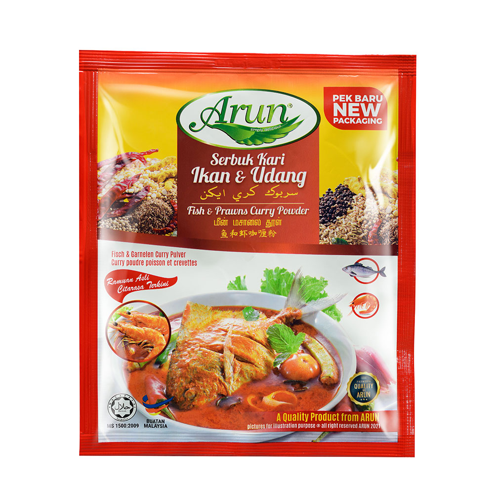 FISH & PRAWNS CURRY POWDER 200g Arun Spices